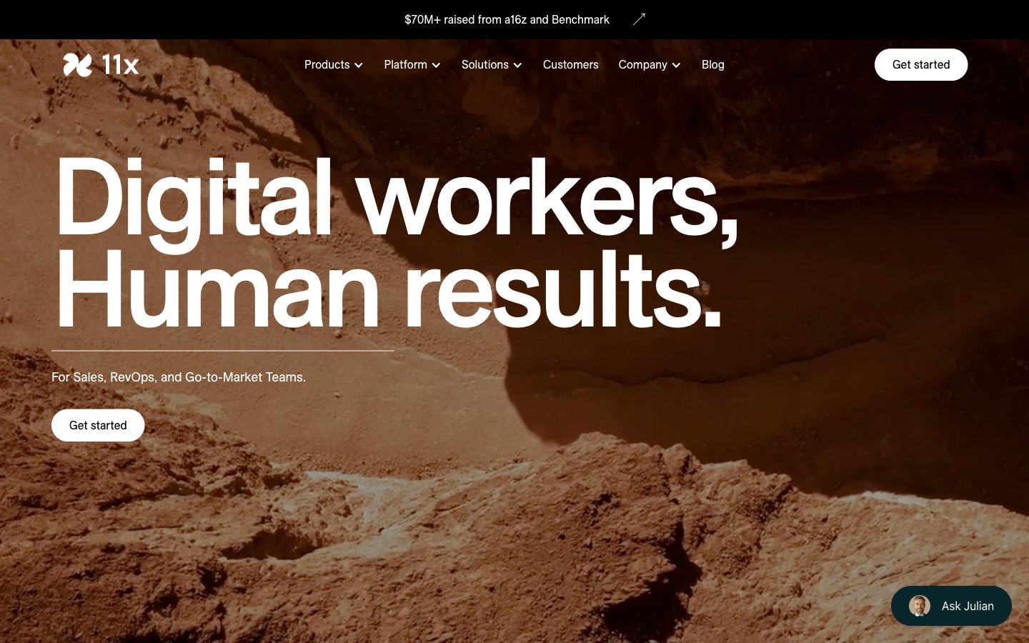 11x Digital Workers Live Platform Overview